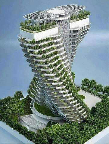 Agora Garden, Projekt: Vincent Callebaut, Tajwan