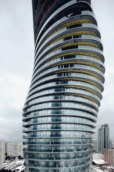 Absolute World Towers, Projekt: Burka Architects& MAD Studio, Kanada