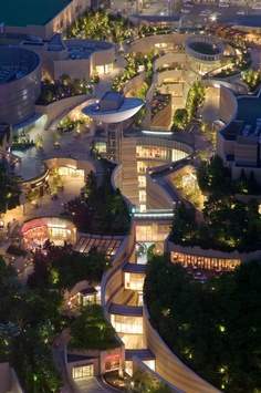 Namba Park, Projekt: Jon Jerde, Japonia