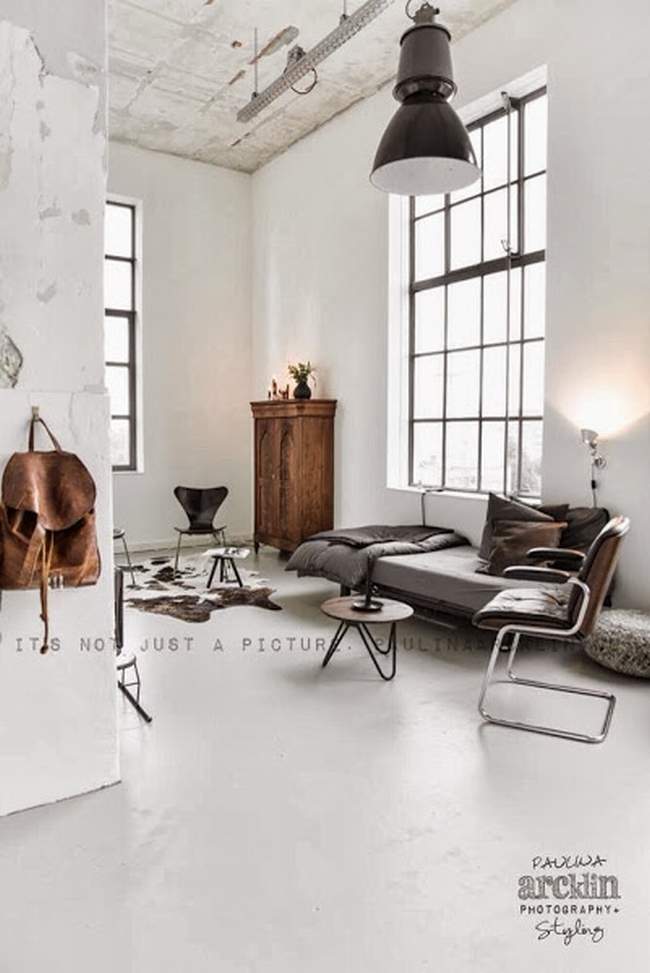 mieszkanie w kamienicy industrialne wnętrze loft wnętrze loftu inspiracje projekt realizacja design 03
