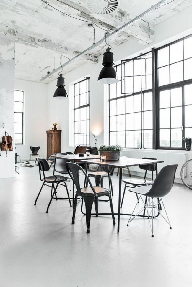 mieszkanie w kamienicy industrialne wnętrze loft wnętrze loftu inspiracje projekt realizacja design 101