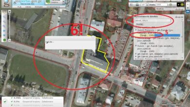 Sanok 101/1, działka w Sanoku, geolokalizacja, osiedle, działki, optymalizacja miejscowa.