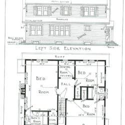Budynek mieszkalny, projekt domu, rysunek techniczny, schemat konstrukcji domu, optymalizacja energetyczna domu.