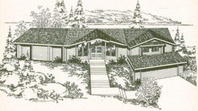 Projekcja domu jednorodzinnego z ogrodem, tradycyjny wygląd, szczegółowa infrastruktura, nowoczesne rozwiązania architektoniczne, elegancki dom w otoczeniu zieleni.