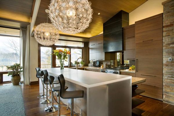 Unique Pendant Light Kitchen Island With Bar Stool Wrights Road House