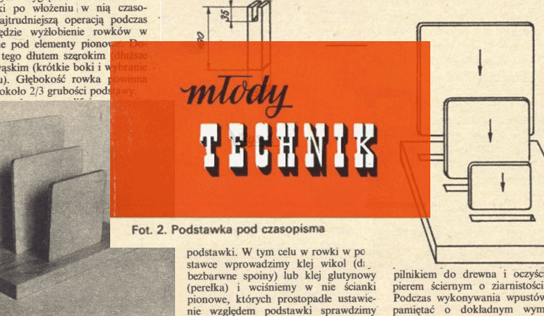 Konstrukcja stelażu pod komputer, edukacja techniczna, nauka dla młodych techników, podstawy techniki dla początkujących, edukacyjne materiały dla uczniów technikum.