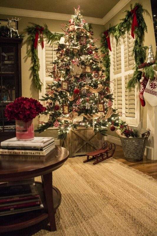 Dekorowanie Domu Na wi ta Choinka St Wigilijny Dekoracje wi teczne 25-best-christmas-tree-decorating-ideas-to-try-out-christmas-lodge