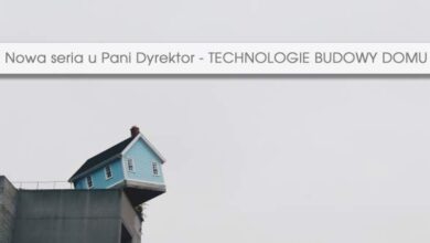 Nowa seria domów z technologiami budowy od Pani Dyrektor, innowacyjne rozwiązania dla budownictwa mieszkaniowego.