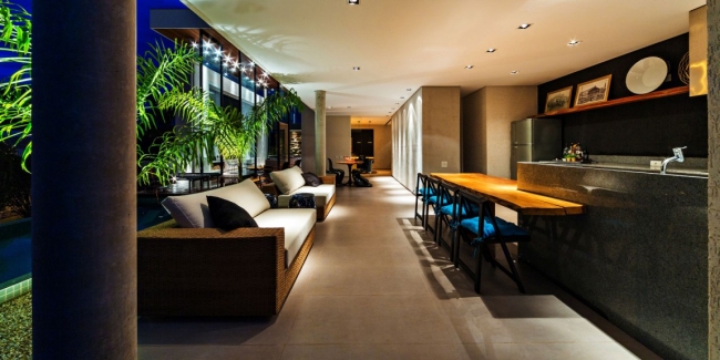 luksusowa nowoczesna rezydencja nowoczesny projekt nowoczesny dom wille marzeń realizacje inspiracje design 35