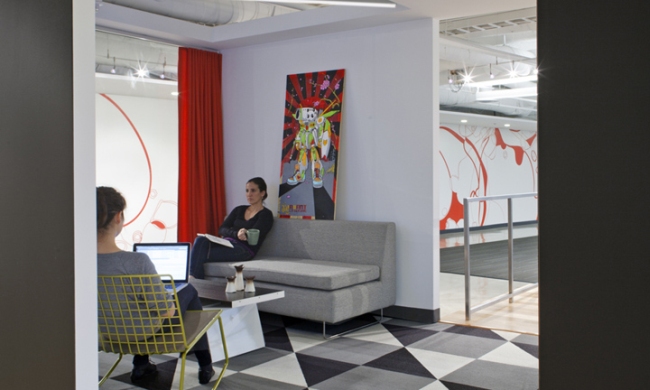 nowoczesna przestrzeń biurowa biura wielkich korporacji nowoczesne biuro inspiracje design nowoczesnego biura 17
