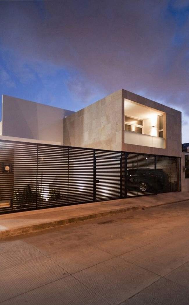 nowoczesne ogrodzenie domu inspiracje realizacje design nowoczesnego ogrodzenia modern fence inspirations 21