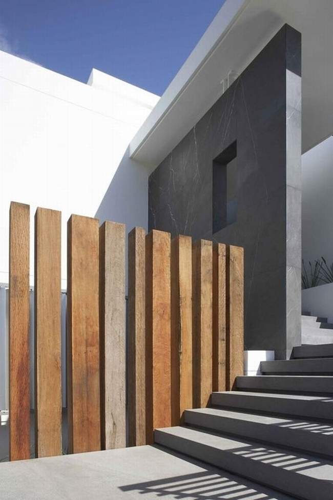 nowoczesne ogrodzenie domu inspiracje realizacje design nowoczesnego ogrodzenia modern fence inspirations 53