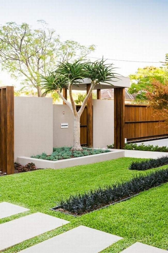 nowoczesne ogrodzenie domu inspiracje realizacje design nowoczesnego ogrodzenia modern fence inspirations 57