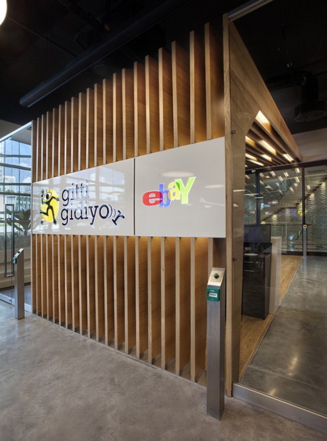 nowoczesne wnętrze biurowe nowoczesne biuro design inspiracje projekty biura wielkich korporacji eBay 01