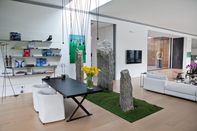 nowoczesny dom parterowy design inspiracje realizacje projekt nowoczesna architektura willa marzeń luksusowa rezydencja 108