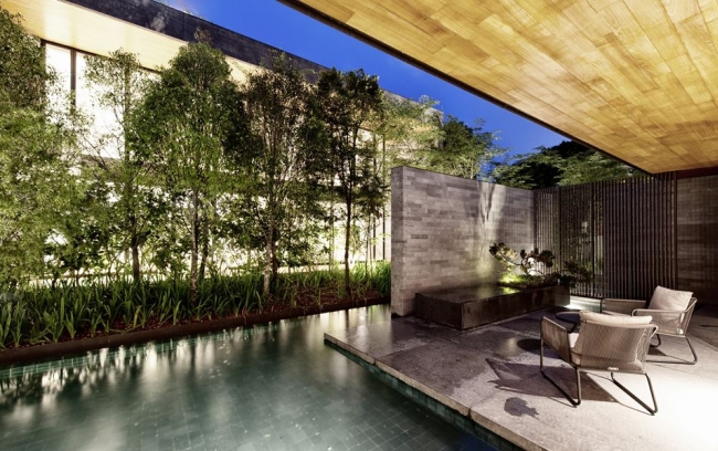 nowoczesny dom w zieleni inspiracje design architektura projekt pomysły wille marzeń luksusowa rezydencja 03