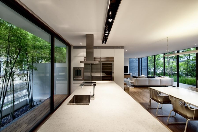 nowoczesny dom w zieleni inspiracje design architektura projekt pomysły wille marzeń luksusowa rezydencja 21