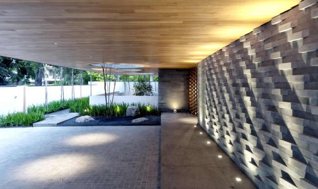 nowoczesny dom w zieleni inspiracje design architektura projekt pomysły wille marzeń luksusowa rezydencja 27