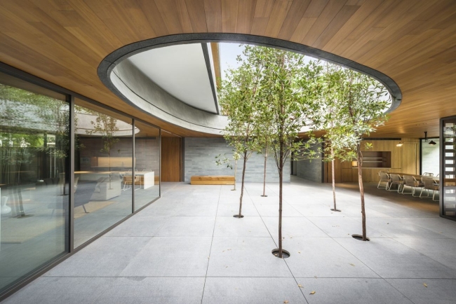 nowoczesny dom w zieleni inspiracje design architektura projekt pomysły wille marzeń luksusowa rezydencja 28