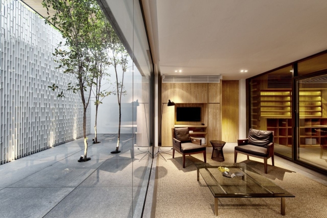 nowoczesny dom w zieleni inspiracje design architektura projekt pomysły wille marzeń luksusowa rezydencja 42