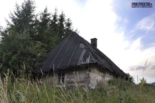 Chyża Chata łemkowska chyża podkarpackie zabytkowa architektura drewniana romantyczny dom dawno temu w domu blog o architekturze pani dyrektor 5