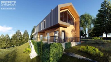 Projekt tradycyjnego domu w nowoczesnym stylu, projekt indywidualny, dom marzeń, nowoczesna architektura, wizualizacje, rzuty