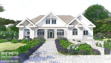 Nowoczesny dom jednorodzinny w stylu klasycznym z pięknie zagospodarowanym ogrodem i podjazdem, idealny dla rodzin poszukujących eleganckich rozwiązań architektonicznych.