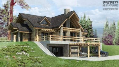 Nowa nowoczesna architektura domu drewnianego z poddaszem na leśnej działce, elementy konstrukcyjne i wykończeniowe, idealne rozwiązanie dla miłośników natury i komfortu.