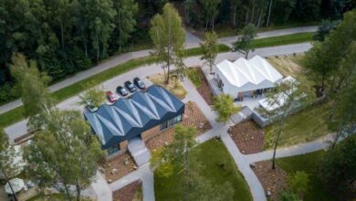 EkoMarina - widok z góry